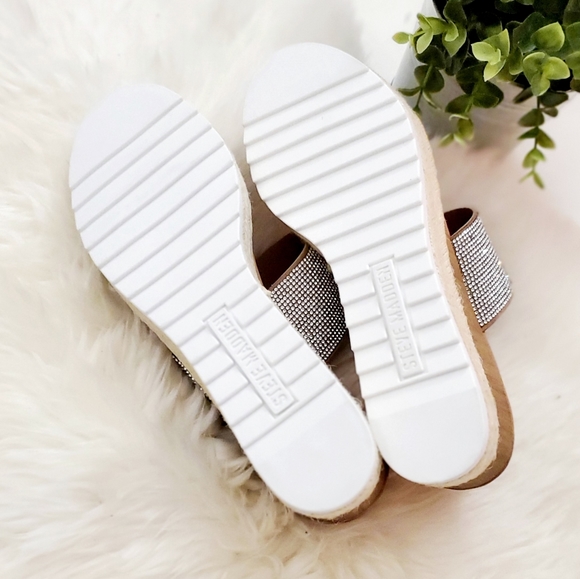 Steve Madden Mistee Rhinestone Sandals - Picture 9 of 11